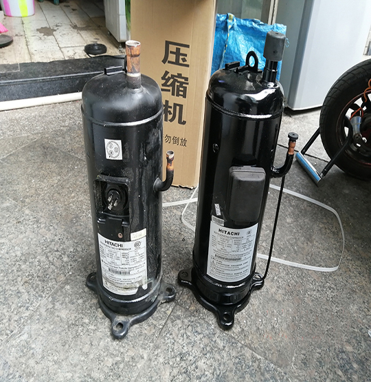 高明中央空调压缩机的更换维修